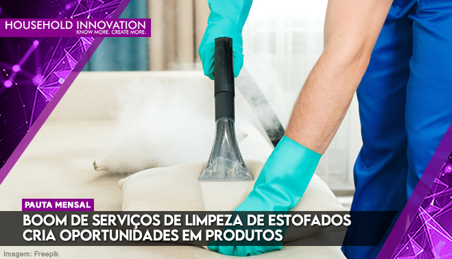 Boom de serviços de limpeza de estofados cria oportunidades em produtos